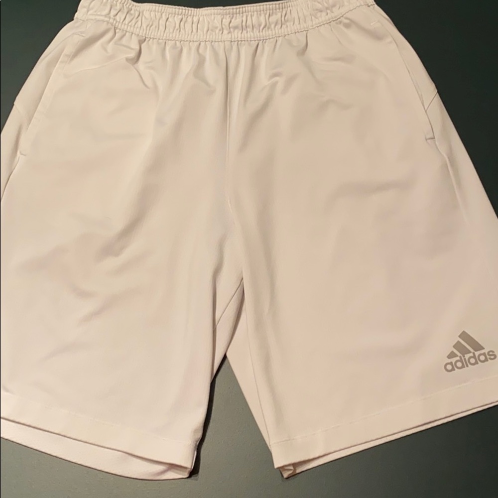 STILL AVAILABLE - White Adidas Shorts